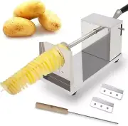 Tornado Potato Spiral Cutter, AIDOIT Manual Stainless Steel Potatoes Twister