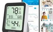 Hygrometer Thermometer H5075, Bluetooth Indoor Room Temperature Monitor