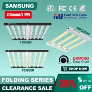 Phlizon FD6500 FD8000 1000W EVO Samsung Grow Light Full Spectrum Commercial Grow