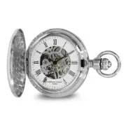 Charles Hubert Mens Full Hunter Mechanical Handwind Pocket Watch