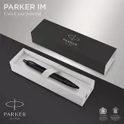 PARKER IM Ballpoint Pen Matte Black Medium Point BLACK ink