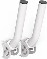 Antenna Mount, Universal Pole & Wall J Mounting Bracket Holder for TV Wall & Ceiling Mounts, Point to Point Wireless Bridge, Access Point, Weather Station, Starlink,Yagi(2-Pack)