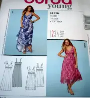 *NEW Burda DRESS Sewing Pattern 8-10-12-14-16-18-20 S-XL UNCUT