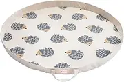 3 Sprouts Play Mat - Hedgehog, Grey