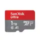 SanDisk Ultra 1TB microSD A1 UHS-I 記憶卡 150MB/s switch適用 廠商直送