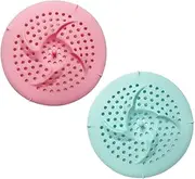 Cabilock 2pcs Tub Plug Sink Drain Stopper Storage Shoe Tray Strainer for Sink Valve Silicone Sink Cover Kitchen Accessories Bathtub Stopper for Bathroom Sink Plug Filter