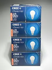 Cree Connected Led Lightbulbs Cree Smart Bulb 60w 2700k 4 Pack