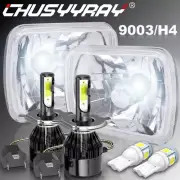 For 1995- 1996 1997 Nissan Pickup Hardbody LED Headlights Hi/Lo Sealed Beam 7x6" (for: Toyota)