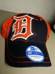 New Era Detroit Tigers 39Thirty 3930 MLB trucker Flex Fit Hat
