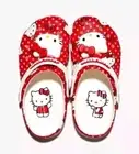 NEW! LIMITED EDITION Hello Kitty x Crocs Classic Clog Size Women's 10 / Mens 8