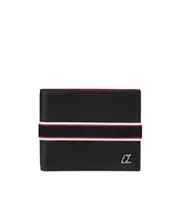 Christian Louboutin FAV Logo Plaque Mini Wallet One size Black