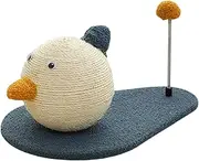 Kitten Scratching Board | Sisal Cat Scratch Board,Wear-Resistant Kitten Toy Duck-Shaped Design Small, Medium, Large Cat Interactive Training