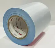 3M - 398FR White Glass Cloth Flame Retardant Tape - Size 6"-Inch X 36-Yards