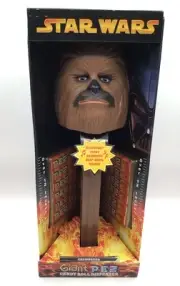 Giant CHEWBACCA PEZ Dispenser with Authentic Star Wars Sound and Candy