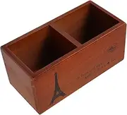 Classic Style Hair Salon Scissor Storage Box Wooden Hairdressing Tool Holder Barber Scissor Holder Box