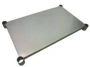 GALVANISED STEEL UNDER SHELF FOR 610 x 915mm WORK CORNER BENCH TABLE FOOD PREP