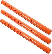 Kisangel 3 pcs Recorder Instrument for Music Flute Lightweight and Portable for Beginners Supports Long Term Use for Fostering Musical Interest