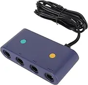 Controller Adapter for Switch, 3 in 1 Game Controller Converter for WiiU, PC USB and for OS X, with 4 Ports and 150cm Long Cable
