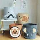 Sundries Folding Storage Box Laundry Basket Felt Laundry Hamper for Kids Toys