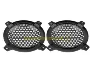 2Pcs 4 Inch Audio Speakers Protective Cover Case Tweeter Speaker Grill Mesh