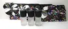 MAC GIFT SET SEQUIN MAKEUP BAG & PREP+ PRIME FIX+ ORIGINAL *LOT OF 3*