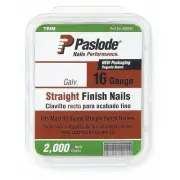 Paslode Nail,16 ga,1-1/4 In,PK2000 650282 Paslode 650282 759501109230 Steel