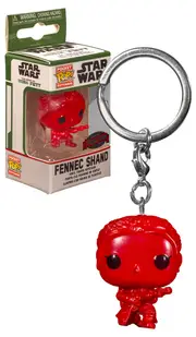 Funko Pocket POP! Keychain The Mandalorian #60809 Fennec Shand (Red Metallic) - New, Mint Condition