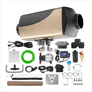 7KW Diesel Heater, 24V Parking Fuel air Heater Water Heater Integrated Machine, Diesel Air Heater with LCD Switch, Diesel Parking Heater for Cars, Trucks, RVs, Trucks, Ships, and Outdoor Places