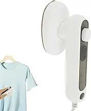 Travel Steamer Iron, 80ml Mini Ironing Machine, Portable Steam Iron, Fast Heat-up Garment Steamer, Lightweight Handheld for Home Travel (White)