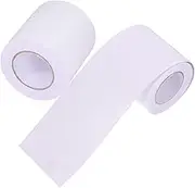 jojofuny Flexible Molding Trim Peel Stick Wall Trim Baseboard Skirting Board (2 Rolls 5 Meters