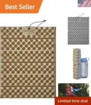 Durable Closed-Cell Foam Seat Pad with 2.2 R-Value for Camping & Hiking