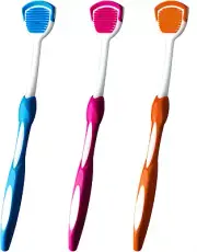 Tongue Brush, Tongue Scraper, Tongue Cleaner Helps Fight Bad Breath, 3 Tongue...