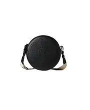 K/Circle perforated-logo bag One size Black