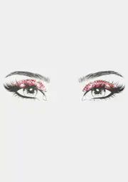 Rosey Stares Pink Eye Gems
