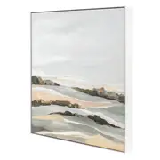 [Sleeping Giant] In to the Hills Framed Painting - 100cm x 100cm