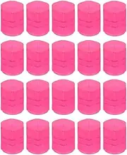 uxcell 20 PCS Tire Valve Stem Caps, 8MM Car Wheel Valve Cap Universal Air Valve Covers Vehicle Exterior Accessories for Car Bike Motorcycle Truck, Pink