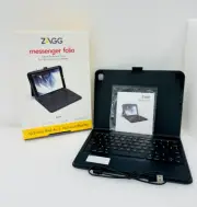 NEW OPEN BOX - ZAGG ZKB105MFN17 Messenger Folio Keyboard Case - FREE SHIPPING