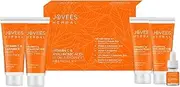 Jovees Herbal Vitamin C & Hyaluronic Acid Glow & Radiance Facial Mini Kit | For Brighter & Glowing Skin | Multiple Uses | Reduces Fine Lines, Uneven Skin Tone & Dullness
