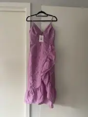 Bardot lilac purple emmaline dress size 6 new with tags