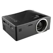 UC18 150 Lumens HD 320 x 180 Digital LED Projector with Remote Control, Support USB / SD / VGA / HDMI(Black)