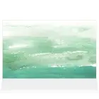Home Decor Wall Sign Green and White Watercolor Style E Art Picture Frame