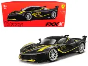 Ferrari FXX-K #44 Black/Yellow "Signature" 1/18 Diecast by Bburago