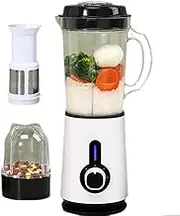 Electric Grinder 380W, 34000RPM Detachable Wet & Dry Grinder with 3-Speed Adjustable, Multifunctional Smash Machine for Coffee Beans, Spices, Grains, Fruit Vegetables Drinks