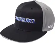 Factory Effex Suzuki Flexfit Hat Black/Gray/Blue