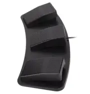Triple USB Programmable Foot Pedal – Mechanical Switch | Gaming, Video Editing,