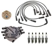 ACDelco Ignition Kit Distributor Rotor Cap Wire Spark Plugs for S10 K1500 P3500