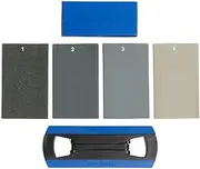 MusicNomad Tracers Fret Erasers 6 pc. Finishing Kit for Sanding, Buffing and Polishing after Fret Crowning, Dressing or Beveling (MN860)