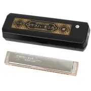 Suzuki Miyata MH-21 Tremolo Harmonica, 21 Holes, Key of C, High-Grade Model
