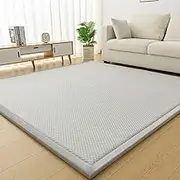 Baby Play Mat, Large Playmats for Babies, Foldable Mat Gyms Playmat for Infants, Soft Padded Cool Summer Mats for Crawling & Playing, Tummy Time (Amazing Grey, 200 x 280 cm)