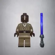 LEGO Star Wars Mace Windu Large Eyes Minifigure SW0220